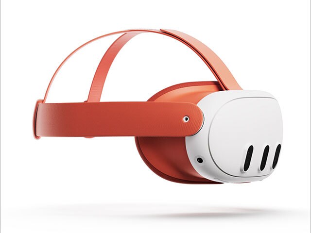Meta - Quest 3 Facial Interface & Head Strap - Blood Orange Meta - Quest 3 Facial Interface & Head Strap - Blood Orange